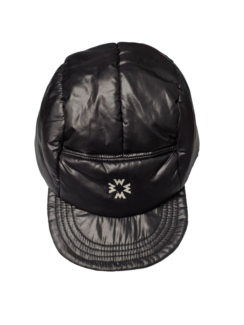 Without Walls Black  Grey Puffer hat Sport Baseball Cap Adjustable Back
